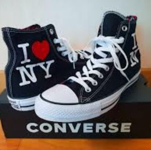 2 FOR 85 Converse I LOVE NEW YORK High Tops
